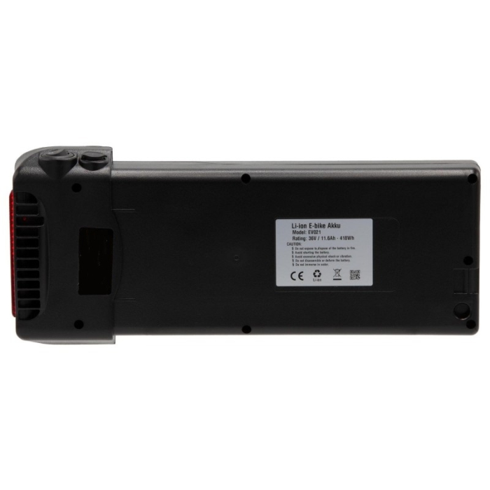 Popal accu 36V 10.4Ah met achterlicht voor Vogue, Popal